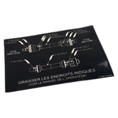 Agco DECAL, AGCO OEM 700713740 700713740