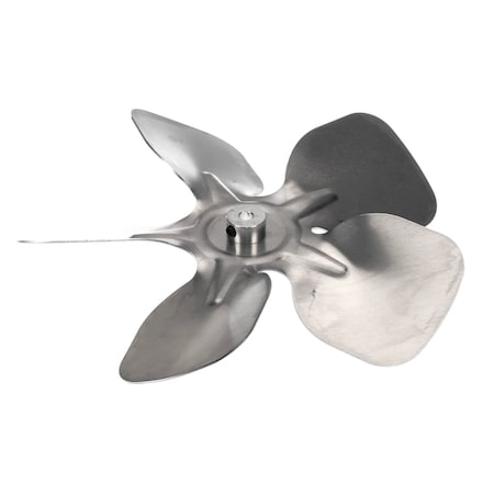 Heatcraft Fan, 4 Blade, 8in, 1/4in Bore, 37 Degree Pitch, CCW 23100501