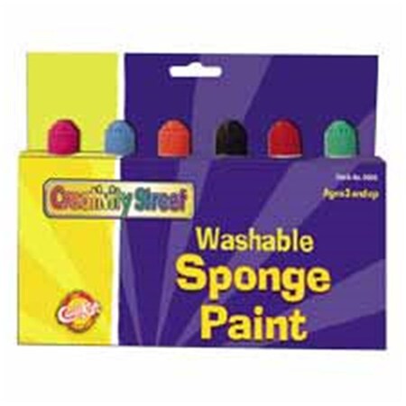 The Chenille Kraft Co Chenille Kraft Sponge Paint Markers - Assorted CKC2400