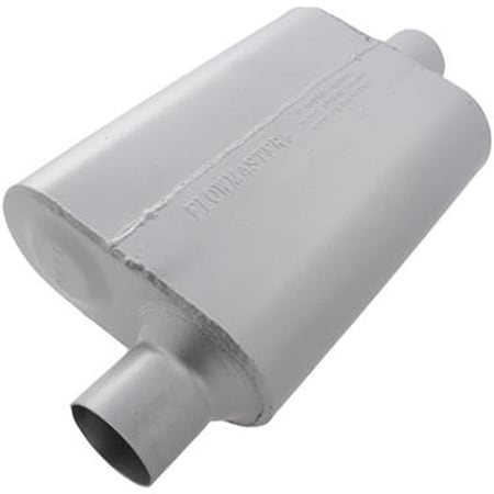 Flowmaster 942541 Exhaust Muffler 40 Series 2.50 In. Offset Inlet F13-942541