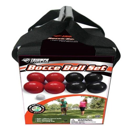 Triumphsportsusa Triumohsports 100 Mm. Composite Molded Bocce Ball Set 35-7171