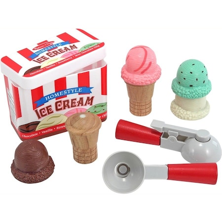 Melissa & Doug Scoop And Stack Ice Cream Cone Playset 4087