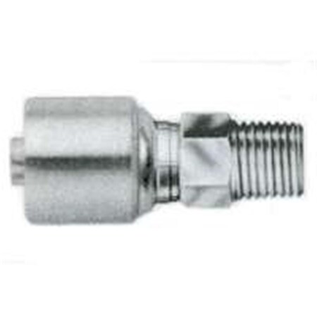 Gates G251000608 6 Gallon  8Mp Hydraulic Hose Fitting 4862413