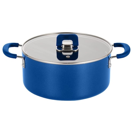 Nutrichef Casserole with Lid-Non-Stick Stylish Kitchen Cookware with Foldable Knob, 5 Quart, Works with Model: NCWSTKBULCAS5
