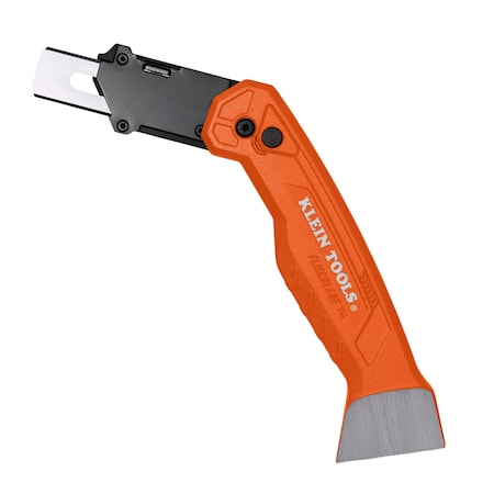 Klein Tools FLICKBLADE Folding Carpet Utility Knife 44310