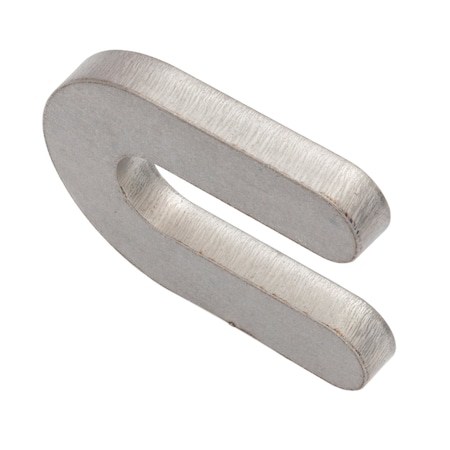 Ampg 1/2 HORSESHOE SHIM 2 in x 1-1/2 in x 1/4 in, 316 SS Z8440
