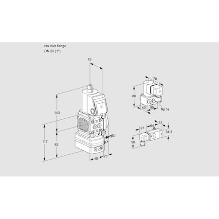 Honeywell Kromschroder VAG1-/25R/NWAE KS88001627
