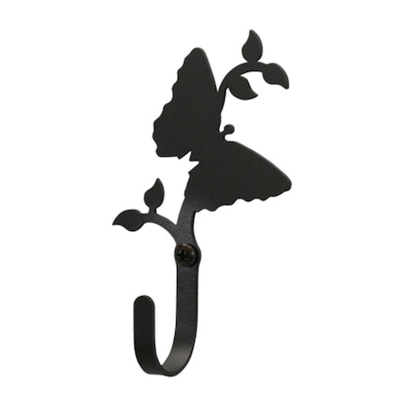 Micasa Butterfly Wall Hook Small - Black MI141723