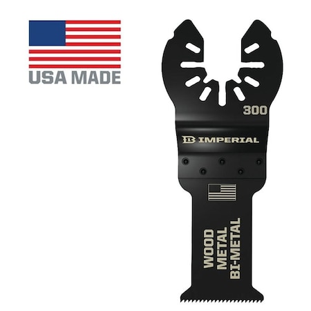 Imperial Blades Oscillating Blade, One-Size, 18 TPI, Bi-Metal IBOA300-1