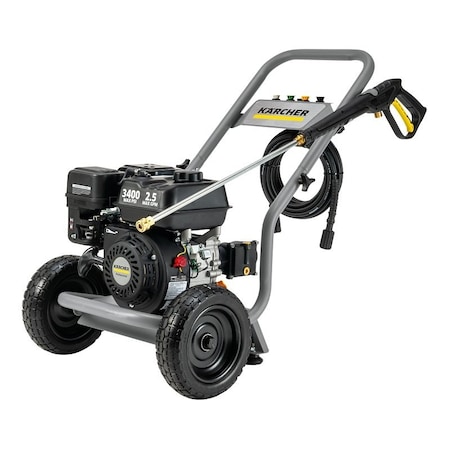 Karcher Gas Pressure Washer, 3400 psi Operating, 2.5 gpm 1.107-534.0