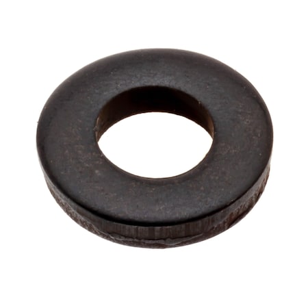Zoro Select Flat Washer, For Screw Size M6 , Stainless Steel Black Oxide Finish Z8806-SS-BX