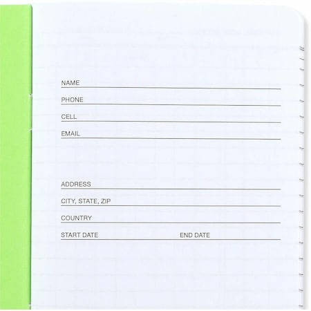 Wilson Jones Foreman's Time Book, White WLJS802