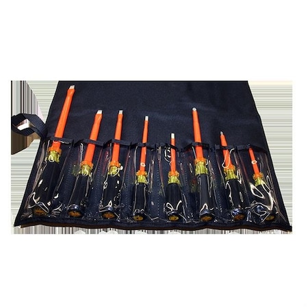 Cementex 8Pc Screwdriver Roll TR-8SD