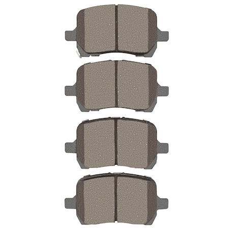 Dynamic Friction Co DFC 4000 HybriDynamic Brake Pads 4000-1028-00
