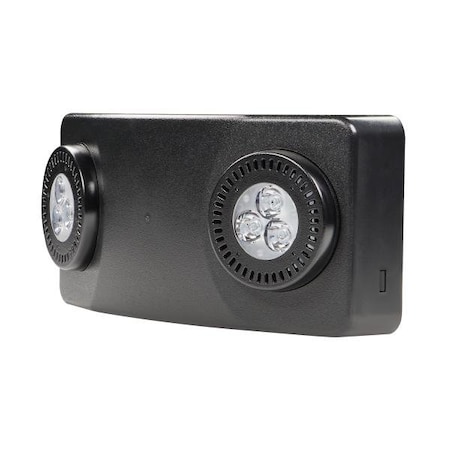 Exitronix NFT Series High-Output LED Emergency Light, Dual Adjustable Heads, Thermoplastic NFT-HO-B-G2