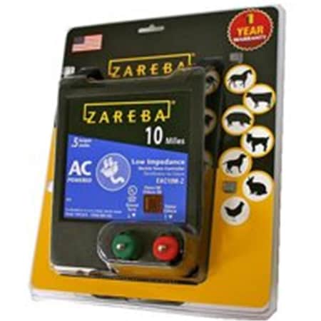 Zareba EAC10MZ Ac Lowimpedance Energizer, 10 Mile 6976443