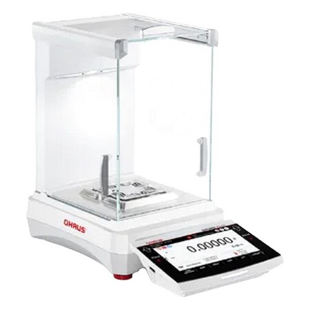 Ohaus Lab Scale, 120 g Cap., TFT Touchscreen EXP125/AD