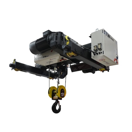 Starke Top-Running Wire Rope Hoist, 5 Ton, 460V, 30ft Lift STW0520-30-460V-60