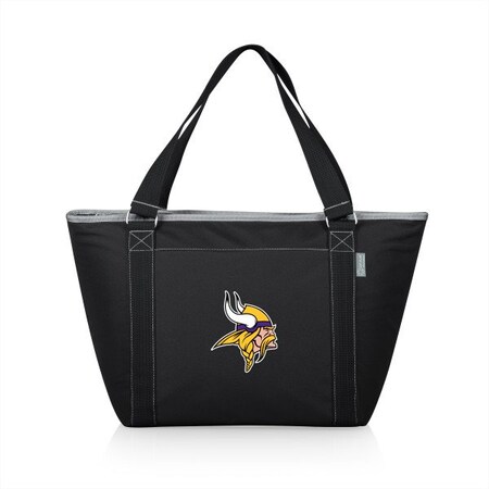 Picnic Time Family Of Brands Minnesota Vikings - Topanga Cooler Tote Bag, (Black) 619-00-175-184-2