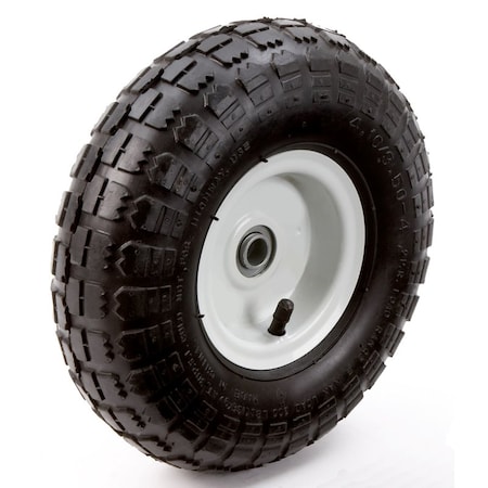Farm And Ranch 6 in. D X 10 in. D 300 lb. cap. Centered Tire Rubber FR1055