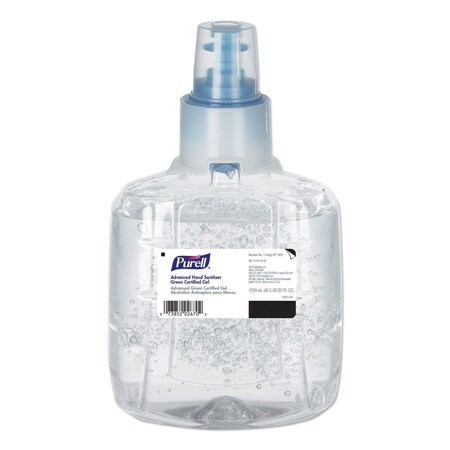 Purell Green Certified Advanced Refreshing Gel Hand Sanitizer, For LTX-12, 1,200 mL, Fragrance-Free, PK2 PK 1903-02