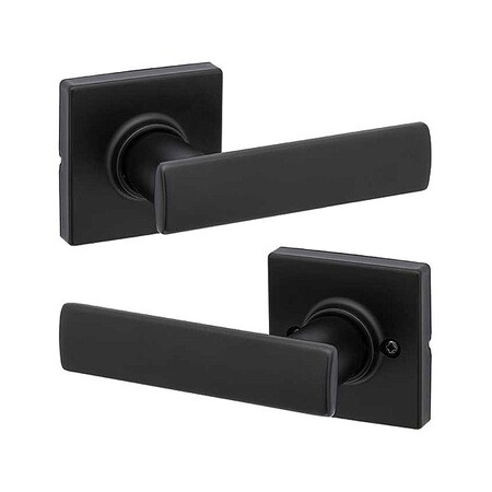 Kwikset Door Lever Lockset, 1 3/8-1 3/4" Thick 200BRNL-SQT-514-6AL-RCS