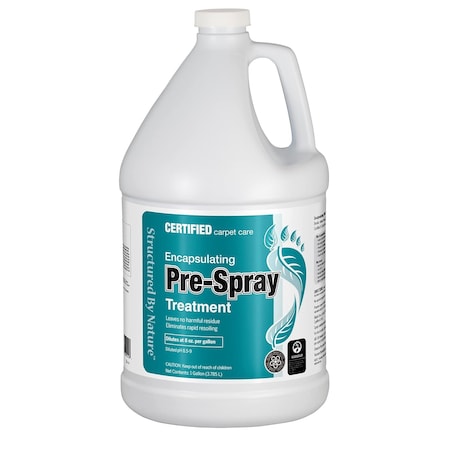 Hospeco Structured By Nature Encapsulating Pre-Spray, Fresh Fragrance - Gallon - Case of 4 128SBNSPT