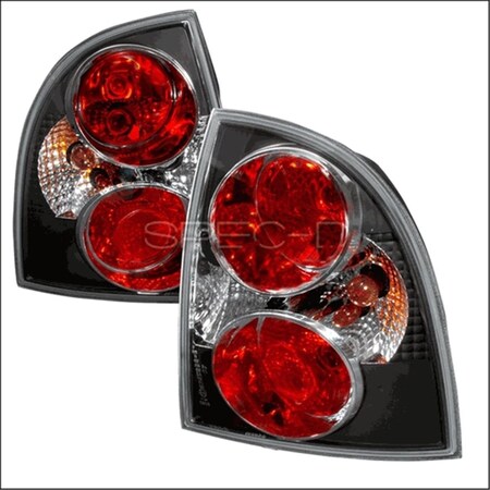 Overtime Altezza Tail Light for 01 to 05 Volkswagen Passat- Black - 12 x 16 x 18 in. OV3737251