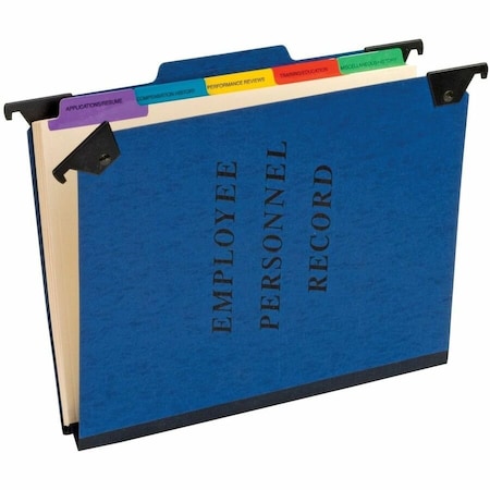 Esselte Pendaflex SER2BL Hanging Personnel Folders 1/3 Cut Top Tab Letter Blue SER2BL
