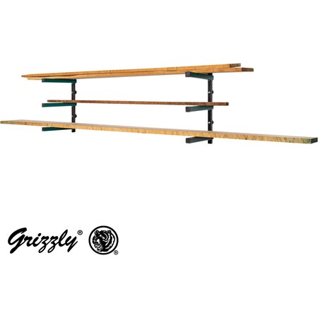 Grizzly Lumber Rack 3-Shelf System T31725