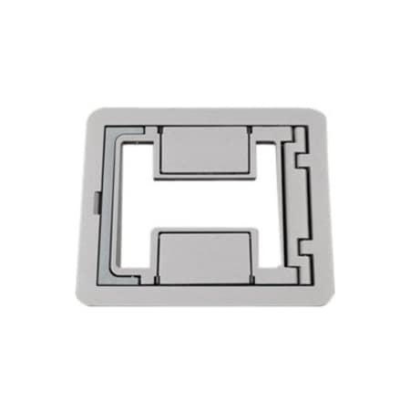 Wiremold Cutout Cover Assembly, Gray FPCTCAL