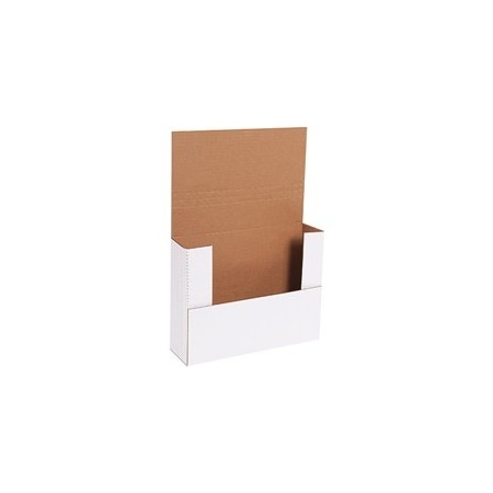 Bubblefast 50-12 x 9 x 3'' White Easy-Fold Mailers, 50PK BFM12932BF