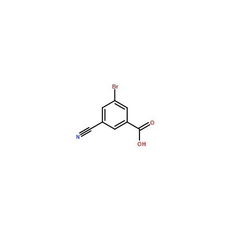 Ak Scientific 3-Bromo-5-cyanobenzoic acid (250mg), CAS 453566-14-8 X5294-250mg