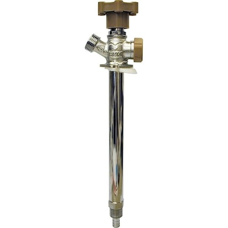 Mueller 1/2IN PEX CHROME 12 IN SILLCOCK 104-849HC