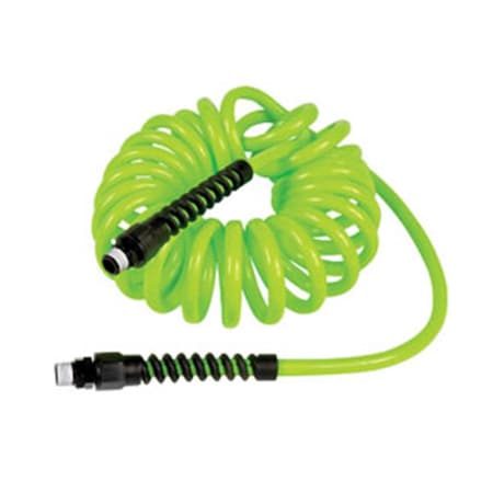 Protectionpro 0.25 in. x 20 ft. Pu Recoil Hose Green PR1100795