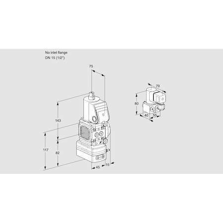 Honeywell Kromschroder VAD1-/15R/NW-25B KS88021286