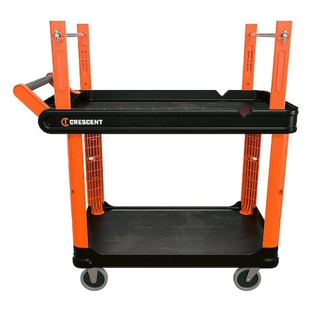 Crescent Utility cart, 500 lb. Cap. IUC2SCBM-RCPR