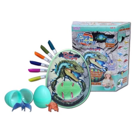 Eggmazing Hey Buddy Hey Pal Dinosaur Egg Decorator Multicolored 9 pc 12272012-G