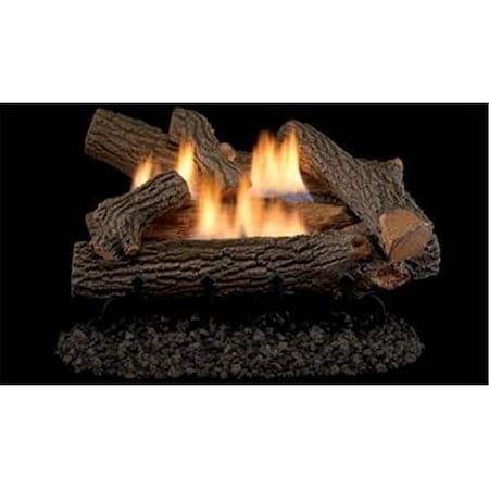 Perfectpillows 18 in. Crescent Hill Vent Free Gas Log Set PE2970207