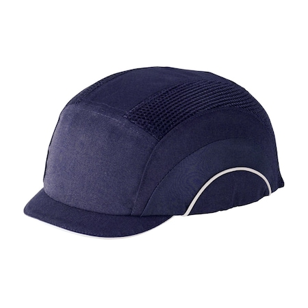 Jsp Baseball Style Bump Cap with HDPE Protective Liner and Adjustable Back, Micro Brim 282-ABM130-21