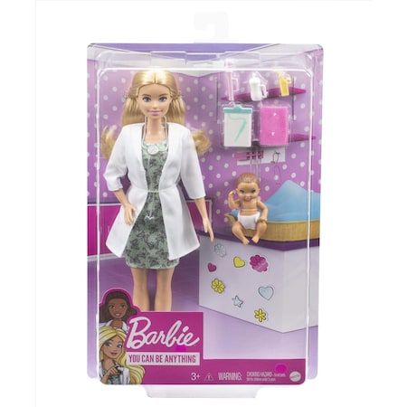 Barbie Baby Doctor Doll Playset Multicolored GVK03