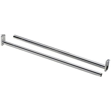 National Hardware 18'' to 30'' Bright Steel Adjustable Closet Rod N189-621