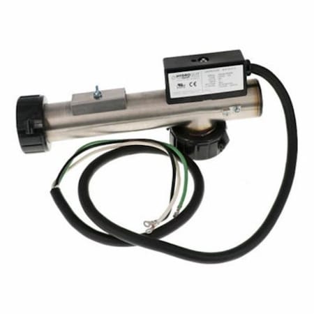 Hydro Quip 12.7 in. Cord 3.6kW L Style Titanium Heater Assembly 48-9122-AT-K