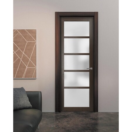 Sartodoors Solid French Door Solid Core Modern Interior QUADRO4002ID-CA-18