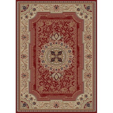 Concord Global 2 ft. 2 in. x 7 ft. 3 in. Ankara Chateau - Red 65202