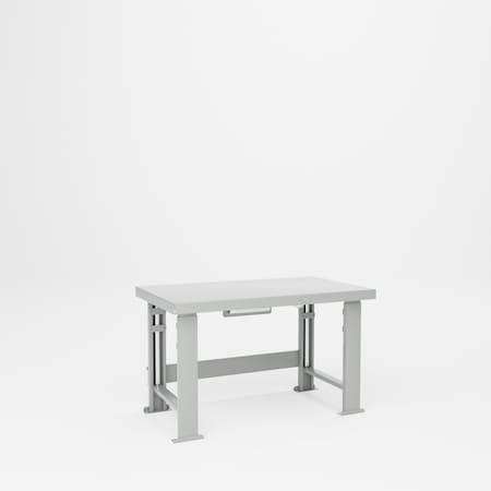 Pucel Steel Top Hydraulic Bench, 48 in W x 28 in D x 41 in H, Black HBS-2848-E12