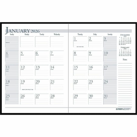 House Of Doolittle 14 Month Appointment Planner, 8.5'' x 11'', December 2024 - January 2026 26002