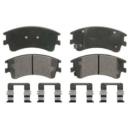 Wagner Brakes Disc Brake Pad Set-ZX957 ZX957