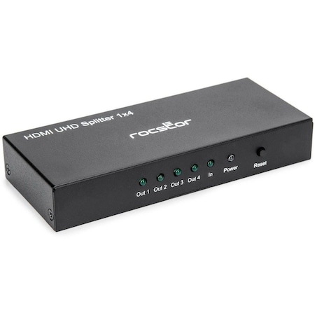 Rocstor 4K HDMI SPLITTER ALUMINUM Y10C294-B1