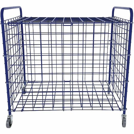 Champion Sports Game Ball Locker, 23in.Lx24inWx37inH, Blue LFX
